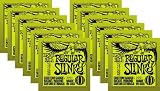 Electric Guitars item: Ernie Ball 2221 Nickel Regular Slinky Lime Guitar Strings Buy 10 Get 2 Free