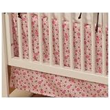 Cotton Monkey Crib Skirt - Sweet Jane - Pink