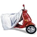 Nerd Clear� Roller / Motorrad Garage wetterfest, Gr��e L Maa�e 200cm x 110cm, Polyester Weiss