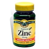 Spring Valley - Zinc 50 mg, 100 Ct