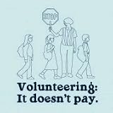 Volunteering: It Doesn't Pay - Kids - Light Blue - Kids-6