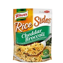 Knorr/Lipton Rice & Sauce, Cheddar Broccoli, 5.7-Ounce Packages (Pack of 12)