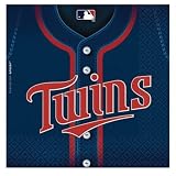 Costumes 203762 Minnesota Twins Baseball- Lunch Napkins