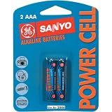 Sanyo Ac2Aaa Alkaline Batteries Blister Packs (Aaa 2Pk)