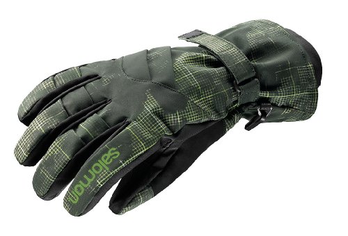 Salomon Herren Handschuh Big-Up, Black/GreenBean/White, S, L10901000 Preisvergleich