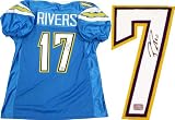 Philip Rivers Autographed San Diego Charbers Jersey