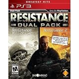 Good Sony Playstation Resistance Greatest Hits Dual Pack With Bluetooth Headset First Person Shooter