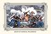 Art Poster, Death of General Packenham - 27.5 x 18.75