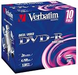 Verbatim : Verbatim - 10 x DVD-R - 4.7 GB 2x - storage media