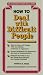 Book How to Deal with Difficult People (SOS) (Successful Office Skills Series)