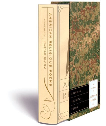 American Religious Poems: An Anthology by Harold Bloom