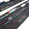 2 FTD 11ft & 12ft Full Carbon FEEDER Fishing Rods, with 3 tips, capable of Float & Carp fishing