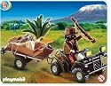 Playmobil - African Wildlife Poacher with Quad Bike and Trailer  4834