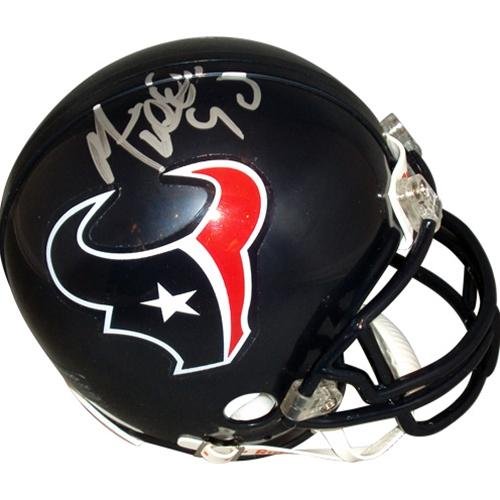 Mario Williams Autographed Houston Texans Mini Helmet - Autographed NFL Mini Helmets