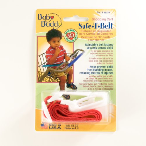 Picture of Baby Buddy Baby Buddy Shopping Cart Safety Belt, Red BB00122-RED (Baby Harnesses)