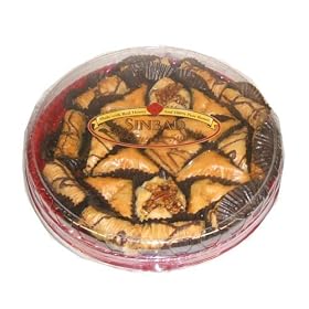 Sinbad Baklava and Sweets Christmas Thanksgiving Holiday Pastry Assortment Holiday Gift Pastry Tray