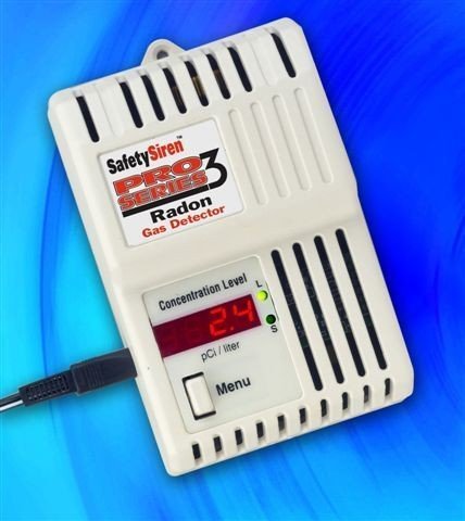 Safety Siren Pro Series3 Radon Gas Detector