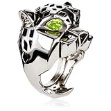 Beyond Rings Silver Big Tiger Ring