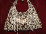 KATHY Van Zeeland - Kathy Van Zeeland 2008 HOT Animal Print W/cool Fringe with Silver Beads... Last Shipment ! ~~~ Its Your Chance to Get This Sexy Texas Wildcat, for 2008