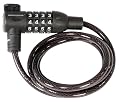Mongoose Cable Combo Bicycle Lock (5-Feet)