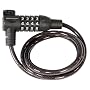 Mongoose Cable Combo Bicycle Lock (5-Feet)