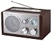 Scott RX 19 Radio-Tuner (UKW-/MW-Tuner, SD/MMC-Kartenleser, USB) braun