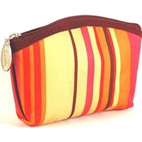 Danielle Runway Stripes Cosmetic and Coin Case