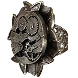 Steampunk Watch Gears Costume Ring Adult