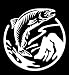 Salmon 6 x 8 Decal - Die Cutz