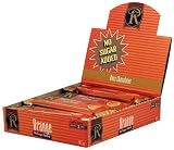 Box of 12 No Sugar Added Milk Chocolate with Orange Bars - Low Carb Chocolate From Ross Chocolates
