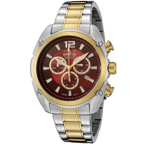 Invicta Men's II Collection Chronograph 18k Gold-Plated Watch #6957