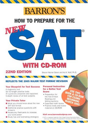 How To Prepare For The New Sat With Cd-rom (barron's How To Prepare For The Sat I)