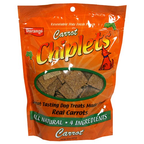 Durango Chiplets, Carrot, 16-Ounce Bag (Pack of 3)
