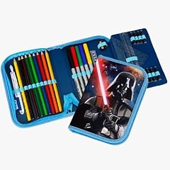 Star Wars Federmappe Federm�ppchen SW 11044 gef�llt mit Markenstiften von Lyra 30 teillig