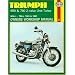 Triumph 650 and 750 4 Valve Unit Twins Owner's Workshop Manual (Motorcycle Manuals)