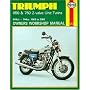 Triumph 650 and 750 4 Valve Unit Twins Owner's Workshop Manual (Motorcycle Manuals)