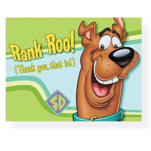 Scooby-Doo - Party Supplies - Thank You Notes