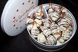 White Chocolate Caramel Crunch Pretzel Gems--16oz. Tin