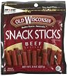 Old Wisconsin Beef Snack Sticks, 8-Ounce Pouches (Pack of 6)