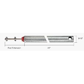 CRL 22 Tubular Spiral Tilt Window Balance with Red Bushing by C.R. Laurence