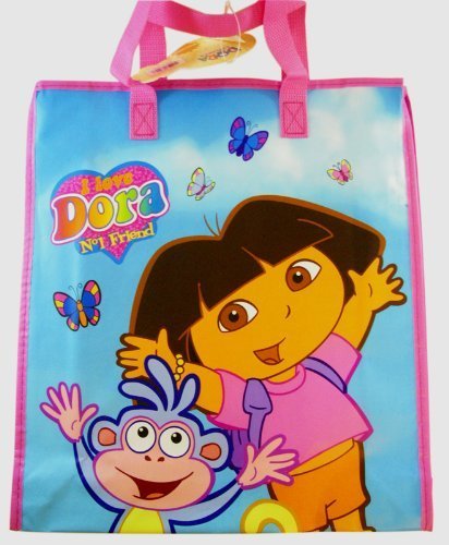 Nick Jr Dora The Explorer Large Woven Tote Bag