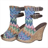 MUK LUKS Womens Sun Luk Multi Wedge Sandal 51DZdXvUzPL. SL160 MUK LUKS Womens Sun Luk Multi Wedge Sandal