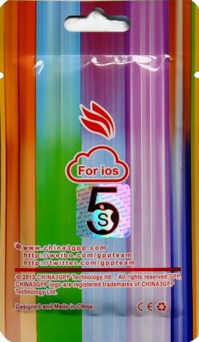 GPP Unlock Turbo SIM for iPhone 5 Sprint or GSM on iOS 6.1.2/6.1.1/6.1/6.0 BLACK Tray GPP Unlock Turbo SIM for iPhone 5 Sprint or GSM on iOS 6.1.2/6.1.1/6.1/6.0 BLACK Tray