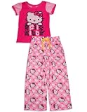 Hello Kitty - Girls Hello Kitty Pajamas, Pink 31238