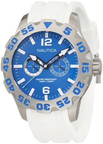 Nautica Mens N16612G Bfd 100 Multi Watch