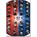 Nfl Team Helmets Nfc Afc 22X34 Poster Football 4744