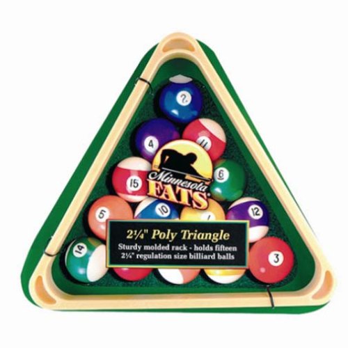 Imagen principal de Embassy Sports GmbH 98915  - Piscina triángulo torneo tamaño de 57,2 mm [importado de Alemania]