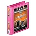Wilson Jones Heavy Duty Round Ring View Binder with Extra Durable Hinge, 1.5 Inch, Customizable, Bright Pink (W363-34-212)