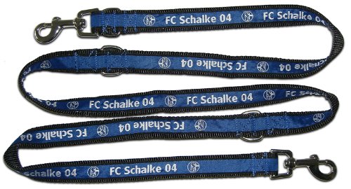 Trade Con Hundeleine FC Schalke 04, Blau/Weiss, 160-170 cm lang