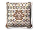 Honeycomb Quilt Pillow - 17 x 17 Pillow